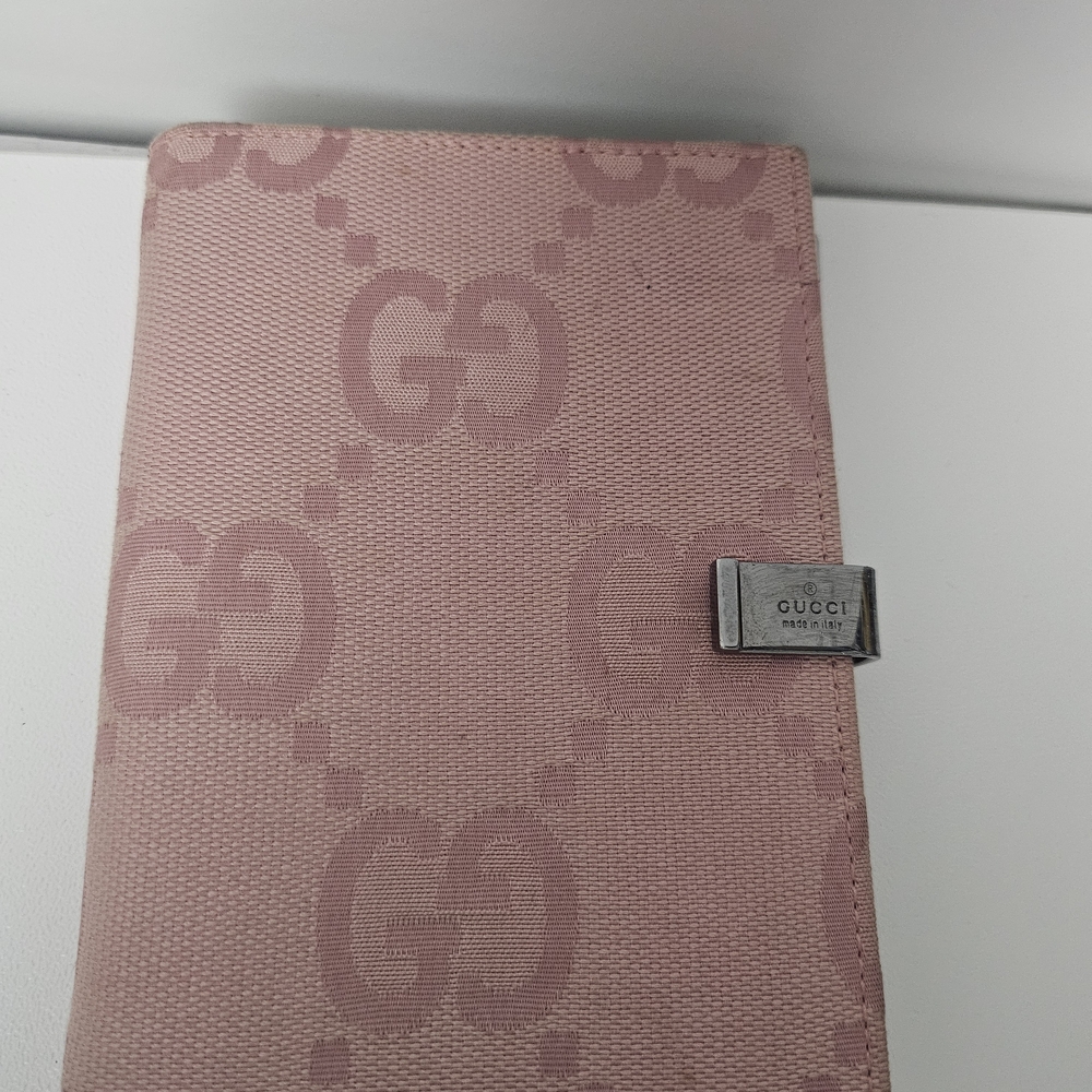 Gucci Blush GG Canvas Notebook